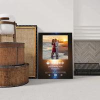 Personalizuotas Spotify muzikos grotuvas ant drobės su jūsų nuotrauka, daina ir spotify kodu  Drobe -  dovanokis.lt