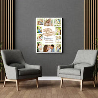 Personalizuota Šeimos spaudinys ant drobės su jūsų nuotraukomis  Drobe -  dovanokis.lt