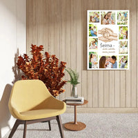 Personalizuota Šeimos spaudinys ant drobės su jūsų nuotraukomis  Drobe -  dovanokis.lt