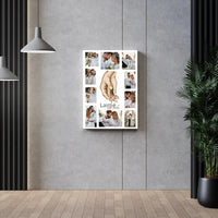 Personalizuotas Šeimos / Vestuvių spaudinys ant drobės su jūsų nuotraukomis  Drobe -  dovanokis.lt