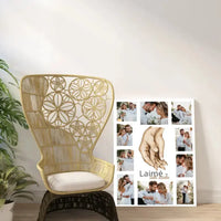 Personalizuotas Šeimos / Vestuvių spaudinys ant drobės su jūsų nuotraukomis  Drobe -  dovanokis.lt