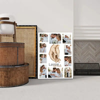 Personalizuotas Šeimos / Vestuvių spaudinys ant drobės su jūsų nuotraukomis  Drobe -  dovanokis.lt