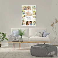 Personalizuota Šeimos spaudinys ant drobės su jūsų nuotraukomis  Drobe -  dovanokis.lt