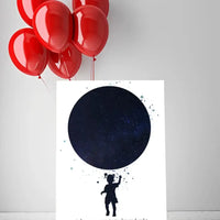 Personalizuotas vaikiškas žvaigždžių žemėlapis mergaitei ant drobės  Drobe -  dovanokis.lt