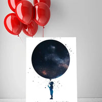 Personalizuotas vaikiškas žvaigždžių žemėlapis berniukui ant drobės  Drobe -  dovanokis.lt