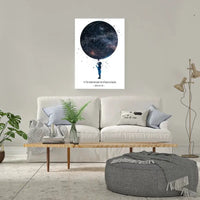 Personalizuotas vaikiškas žvaigždžių žemėlapis berniukui ant drobės  Drobe -  dovanokis.lt