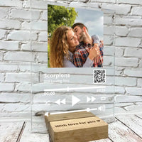 Personalizuotas "So Player" stiklinis posteris su jūsų nuotrauka TeeInBlue