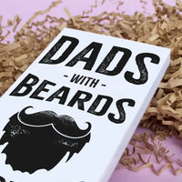 Šokoladas "Tėčiai su barzda yra geriausi" TeeInBlue Šokoladas