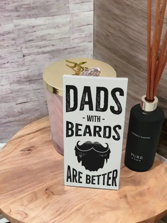 Šokoladas "Tėčiai su barzda yra geriausi" TeeInBlue Šokoladas