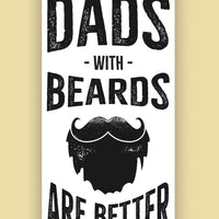 Šokoladas "Tėčiai su barzda yra geriausi" TeeInBlue Šokoladas