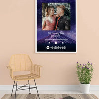 Personalizuotas Spotify muzikos grotuvo plakatas su jūsų nuotrauka, fonu, daina ir spotify kodu  Poster -  dovanokis.lt
