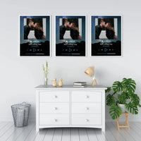 Personalizuotas Spotify muzikos grotuvo plakatas su jūsų nuotrauka, fonu, daina ir spotify kodu  Poster -  dovanokis.lt