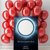 Personalizuotas žvaigždžių žemėlapis su fonu ant drobės  Drobe -  dovanokis.lt