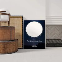 Personalizuotas žvaigždžių žemėlapis su fonu ir tekstu ant drobės  Drobe -  dovanokis.lt