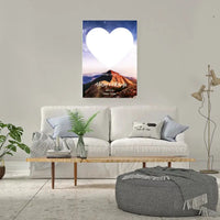 Personalizuotas žvaigždžių žemėlapis su fonu ir tekstu ant drobės  Drobe -  dovanokis.lt