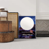 Personalizuotas žvaigždžių žemėlapis su fonu ant drobės  Drobe -  dovanokis.lt