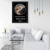 Personalizuotas žvaigždžių žemėlapis, plakatas su rėmeliu  Posteris(Plakatas) -  dovanokis.lt