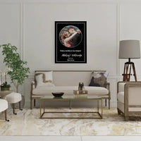 Personalizuotas žvaigždžių žemėlapis ant drobės  Drobe -  dovanokis.lt