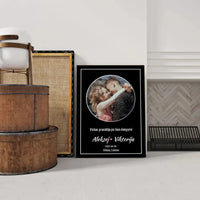 Personalizuotas žvaigždžių žemėlapis ant drobės  Drobe -  dovanokis.lt