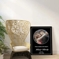 Personalizuotas žvaigždžių žemėlapis ant drobės  Drobe -  dovanokis.lt