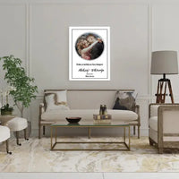 Personalizuotas žvaigždžių žemėlapis ant drobės  Drobe -  dovanokis.lt