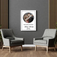 Personalizuotas žvaigždžių žemėlapis ant drobės  Drobe -  dovanokis.lt