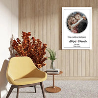 Personalizuotas žvaigždžių žemėlapis ant drobės  Drobe -  dovanokis.lt