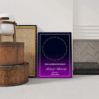 Personalizuotas žvaigždžių žemėlapis ant drobės  Drobe -  dovanokis.lt