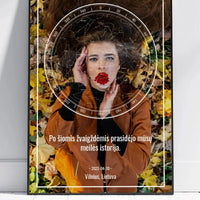 Personalizuotas žvaigždžių žemėlapis, plakatas su rėmeliu  Posteris(Plakatas) -  dovanokis.lt