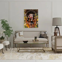 Personalizuotas žvaigždžių žemėlapis ant drobės  Drobe -  dovanokis.lt