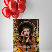 Personalizuotas žvaigždžių žemėlapis ant drobės  Drobe -  dovanokis.lt