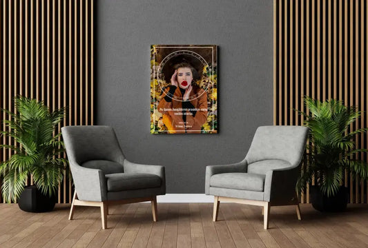 Personalizuotas žvaigždžių žemėlapis ant drobės  Drobe -  dovanokis.lt