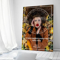 Personalizuotas žvaigždžių žemėlapis ant drobės  Drobe -  dovanokis.lt