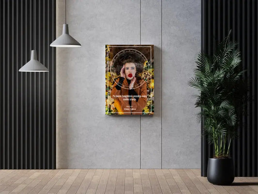 Personalizuotas žvaigždžių žemėlapis ant drobės  Drobe -  dovanokis.lt