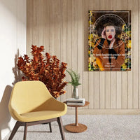 Personalizuotas žvaigždžių žemėlapis ant drobės  Drobe -  dovanokis.lt