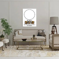 Personalizuotas žvaigždžių žemėlapis ant drobės  Drobe -  dovanokis.lt