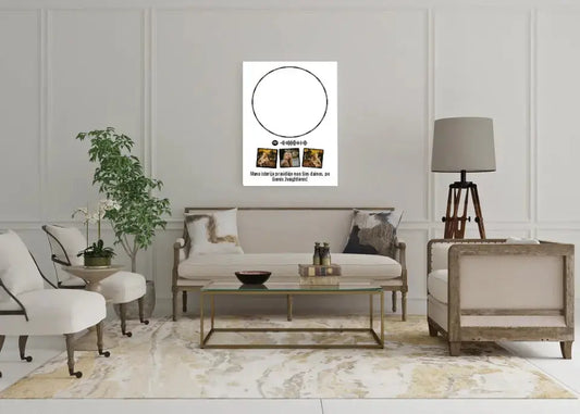 Personalizuotas žvaigždžių žemėlapis ant drobės  Drobe -  dovanokis.lt