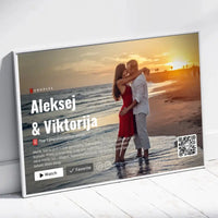 Personalizuotas "Netflix" dizaino įrėmintas plakatas su jūsų nuotrauka ir vardais  Customizer -  dovanokis.lt