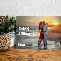 Personalizuotas "Netflix" dizaino kūrinys ant drobės su jūsų nuotraukomis ir vardais  Drobe -  dovanokis.lt