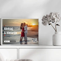 Personalizuotas "Netflix" dizaino įrėmintas plakatas su jūsų nuotrauka ir vardais  Customizer -  dovanokis.lt