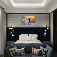 Personalizuotas "Netflix" dizaino kūrinys ant drobės su jūsų nuotraukomis ir vardais  Drobe -  dovanokis.lt