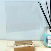 Personalizuotas žvaigždžių žemėlapis, stiklinis posteris, su spotify kodu TeeInBlue