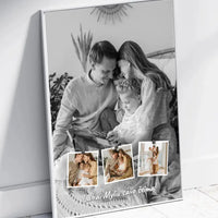 Personalizuotas šeimos įrėmintas plakatas su jūsų nuotraukomis  Posteris(Plakatas) -  dovanokis.lt