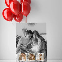 Personalizuotas šeimos spaudinys ant drobės su jūsų nuotraukomis  Drobe -  dovanokis.lt