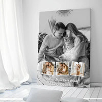 Personalizuotas šeimos spaudinys ant drobės su jūsų nuotraukomis  Drobe -  dovanokis.lt