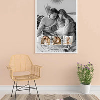 Personalizuotas šeimos įrėmintas plakatas su jūsų nuotraukomis  Posteris(Plakatas) -  dovanokis.lt