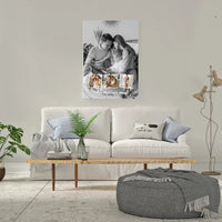 Personalizuotas šeimos spaudinys ant drobės su jūsų nuotraukomis  Drobe -  dovanokis.lt