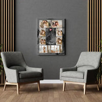 Personalizuotas šeimos spaudinys ant drobės su jūsų nuotraukomis  Drobe -  dovanokis.lt