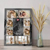 Personalizuotas šeimos spaudinys ant drobės su jūsų nuotraukomis  Drobe -  dovanokis.lt