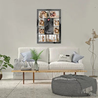 Personalizuotas šeimos spaudinys ant drobės su jūsų nuotraukomis  Drobe -  dovanokis.lt